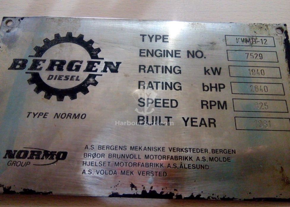 BERGEN(Normo) KVMB 12 MAIN ENGINE 