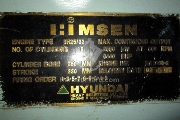 Himsen H25/33 E Genuine Spares Package