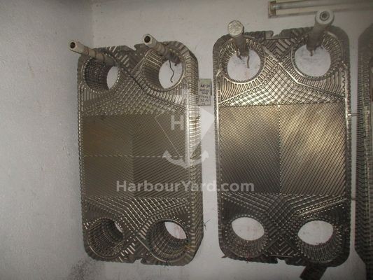 ALFA LAVAL HEAT EXCHANGER TITANIUM PLATES