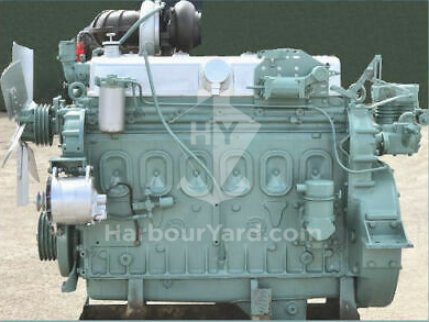DETROIT DIESEL 6V71N engine with SAE #1 housing and variable speed governor 