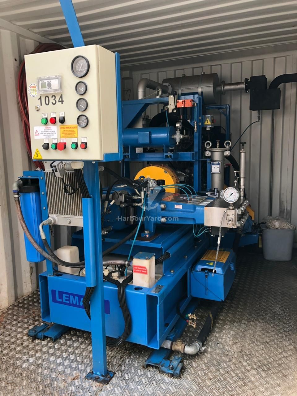 LEMASA ENGINE DRIVEN HIGH PRESSURE WATER JETTING MACHINE 2800 BAR 22 LPM FLOW